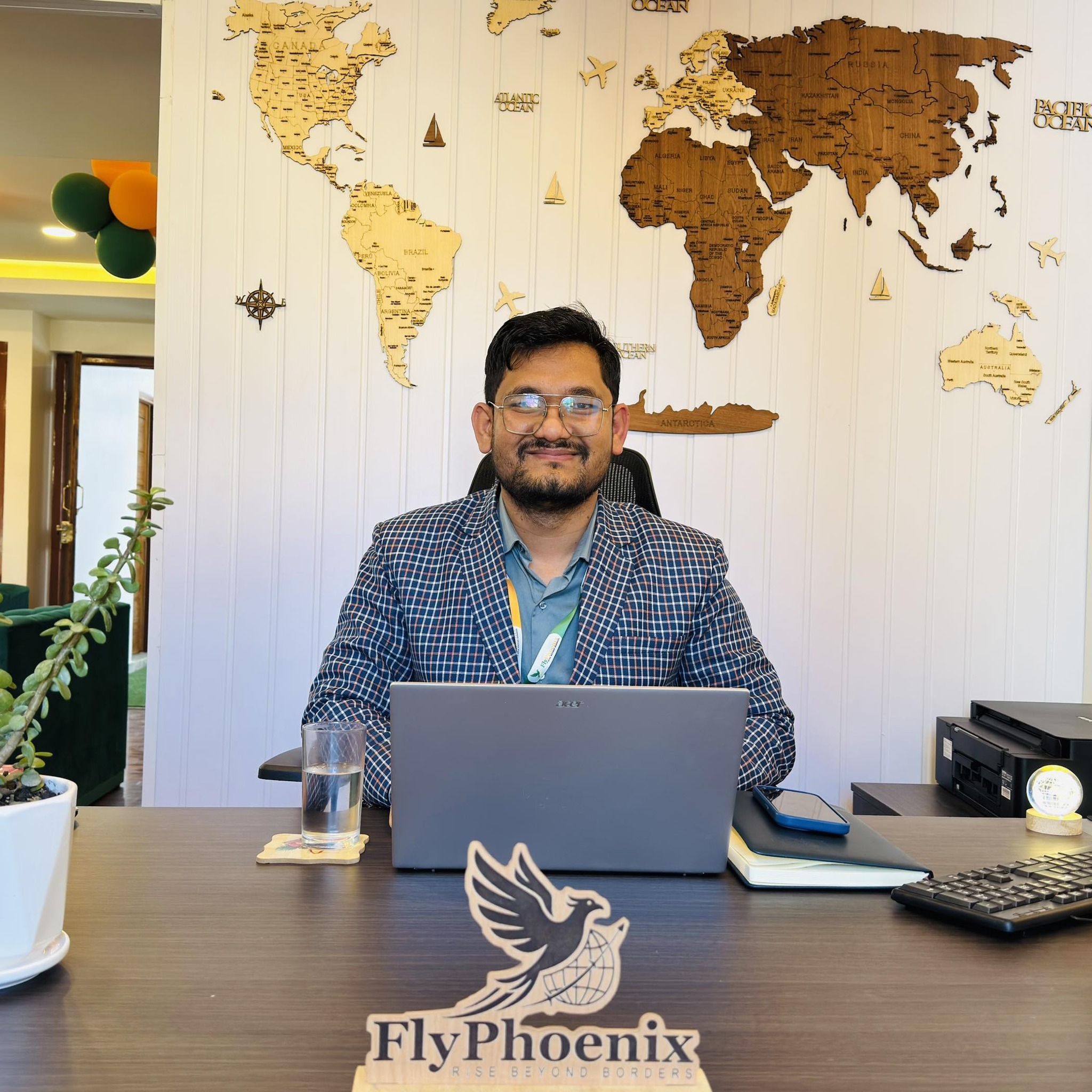 Vijay Vishwakarma — Founder & CEO FlyPhoenix Educational Consultancy Bagbazar Kathmandu
